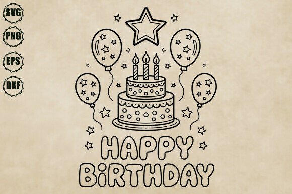 Download Happy Birthday Svg, Birthday Svg - Birthday svg Collection